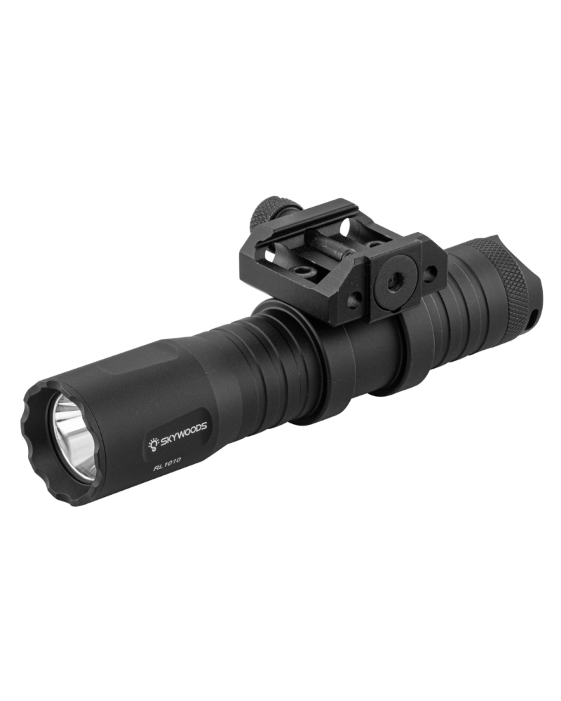 Lampe tactique Skywoods L7019A avec interrupteur déporté et fixation Picatinny