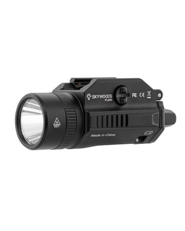 Lampe tactique Skywoods Cyclone compatible rail Glock et Picatinny