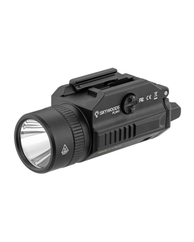Lampe tactique Skywoods Cyclone compatible rail Glock et Picatinny
