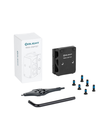 Support haut Olight RMR pour rail Picatinny compatible viseurs Osight