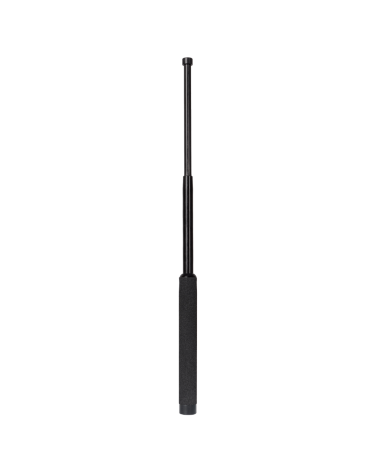 Matraque télescopique CLOVX 21 pouces en acier avec poignée mousse et étui cordura noir