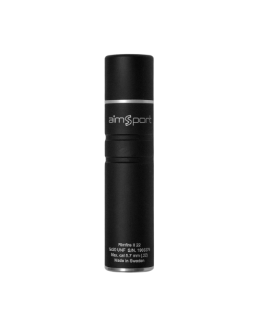 Modérateur AIMSPORT Rimfire II .17HMR 1/2-20 UNF silencieux monocore compact, démontage et nettoyage facilités