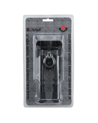 Bipied ROKSTAD 6-9" carbone réglable, léger et stable, avec adaptateur Picatinny et fixation grenadière