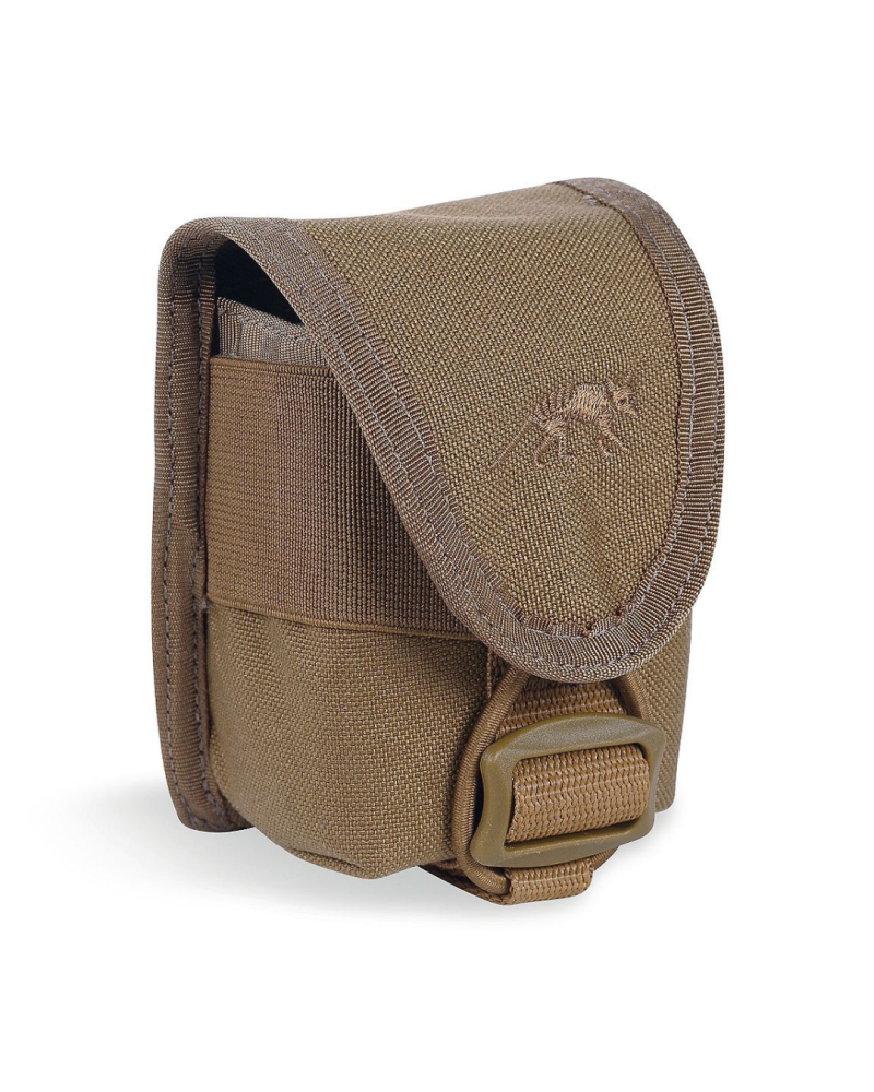Pochette TT Grenade Pouch Coyote Tasmanian Tiger en Cordura 700D avec sangle élastique et fermeture silencieuse