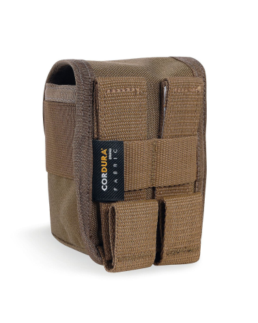 Pochette TT Grenade Pouch Coyote Tasmanian Tiger en Cordura 700D avec sangle élastique et fermeture silencieuse