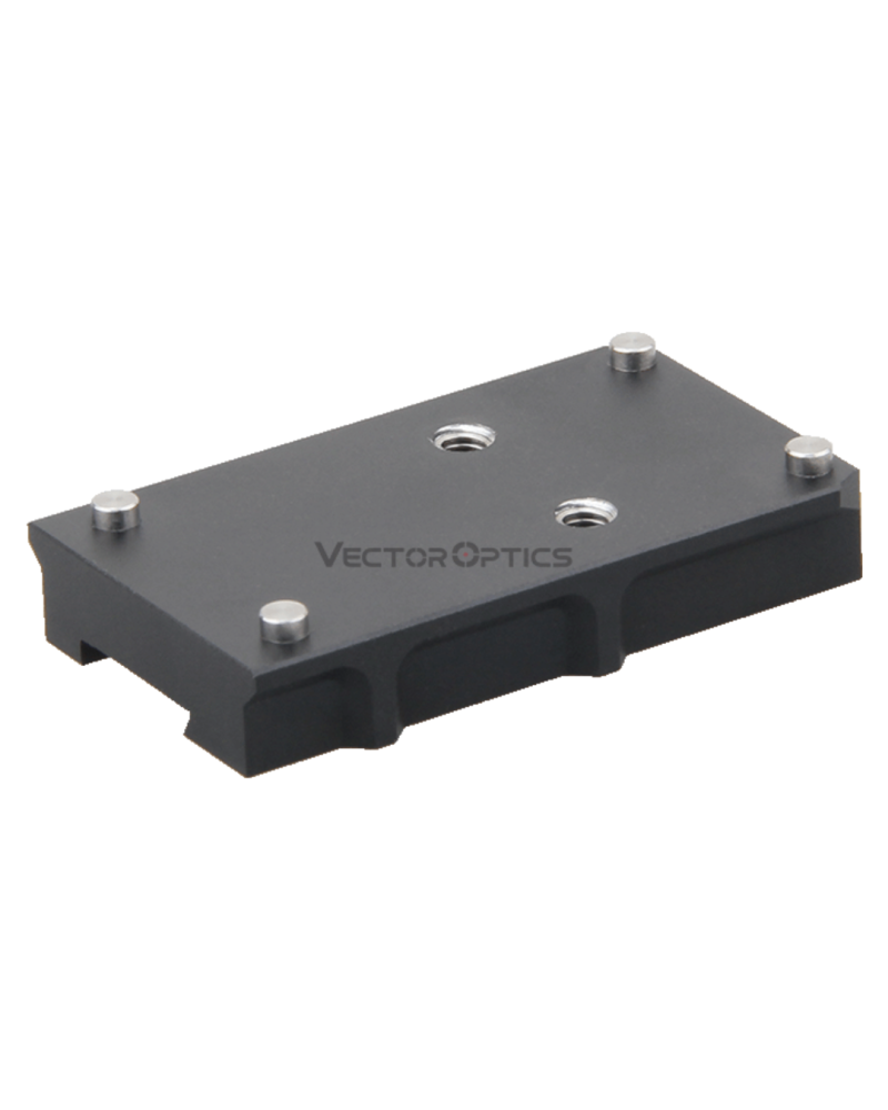 Platine Vector Optics TEK 11M montage bas en aluminium pour rail 11 mm compatible viseurs Frenzy SCRD-19II, SCRD-35 et SCRD-40