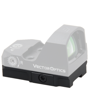 Platine Vector Optics TEK 11M montage bas en aluminium pour rail 11 mm compatible viseurs Frenzy SCRD-19II, SCRD-35 et SCRD-40