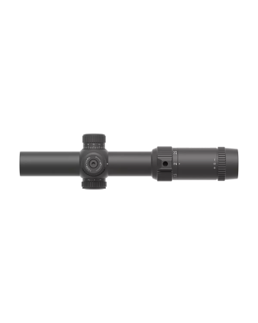 Lunette de tir Vector Optics Forester 1-5x24 SFP LPVO avec réticule G4 à fibre optique et illumination 6 niveaux