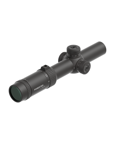 Lunette de tir Vector Optics Forester 1-5x24 SFP LPVO avec réticule G4 à fibre optique et illumination 6 niveaux