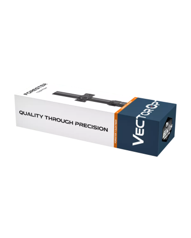 Lunette de tir Vector Optics Forester 1-5x24 SFP LPVO avec réticule G4 à fibre optique et illumination 6 niveaux