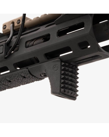 Barricade Stop M-LOK Magpul noir arrêtoir compact en polymère avec plaque acier QPQ texturée pour appuis de tir