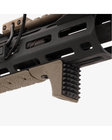 Barricade Stop Magpul M-LOK FDE avec plaque acier QPQ texturée et corps polymère renforcé couleur Flat Dark Earth