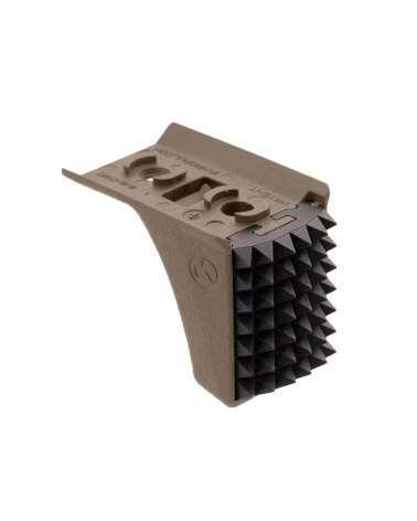 Barricade Stop Magpul M-LOK FDE avec plaque acier QPQ texturée et corps polymère renforcé couleur Flat Dark Earth