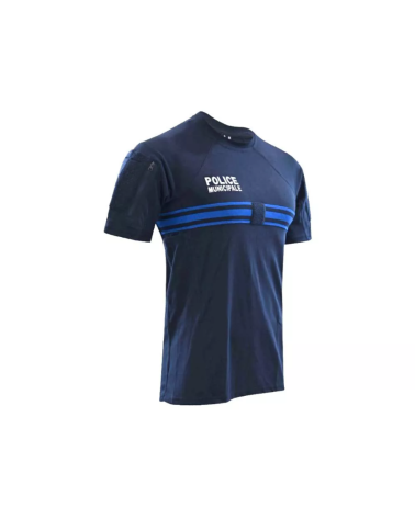 T-Shirt Instructor ADN Tactical – Police Municipale – Dark Navy – Coton & Polyester