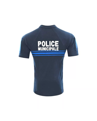 T-Shirt Instructor ADN Tactical – Police Municipale – Dark Navy – Coton & Polyester
