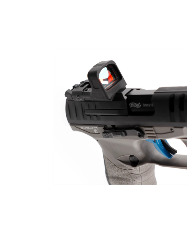 Pistolet Walther Q5 Match Combo CO₂ 4.5mm avec viseur point rouge RDS 8, culasse métal et chargeur 21 coups