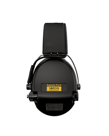 Casque Supreme Pro X LED Noir Cuir MSA Sordin casque antibruit électronique IP67