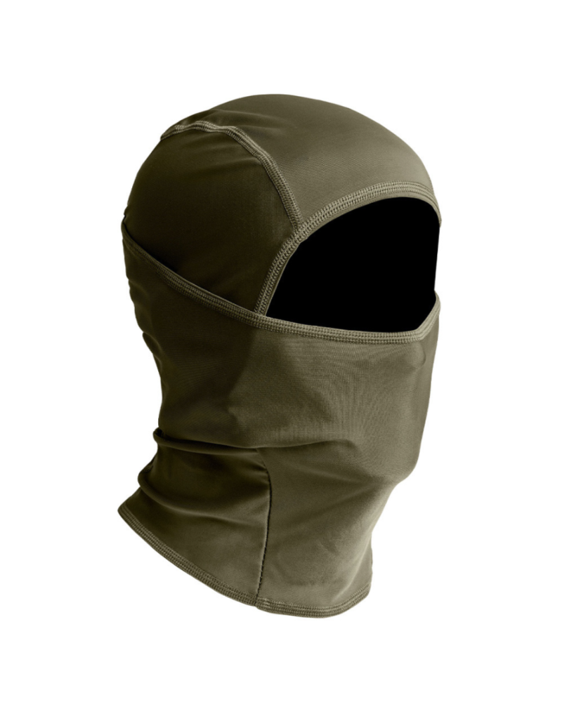 Cagoule Thermo Performer 10°C/0°C Olive — A10 Equipment® : tissu stretch X-MOVE 360°, thermo-régulant et respirant