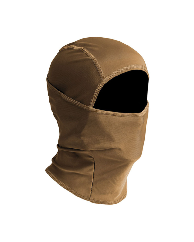 Cagoule Thermo Performer 10°C/0°C Tan — A10 Equipment® : tissu stretch X-MOVE 360°, thermo-régulant et respirant