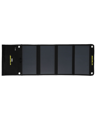 Panneau solaire Nitecore FSP30 30W, 4 panneaux pliants, USB-C et USB-A, IPX5, compatible Power