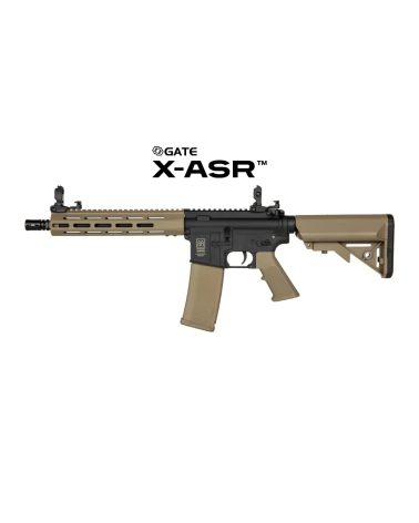 Specna Arms SA F03 FLEX GATE X-ASR Half Tan replique AEG 6 mm avec MOSFET GATE X-ASR