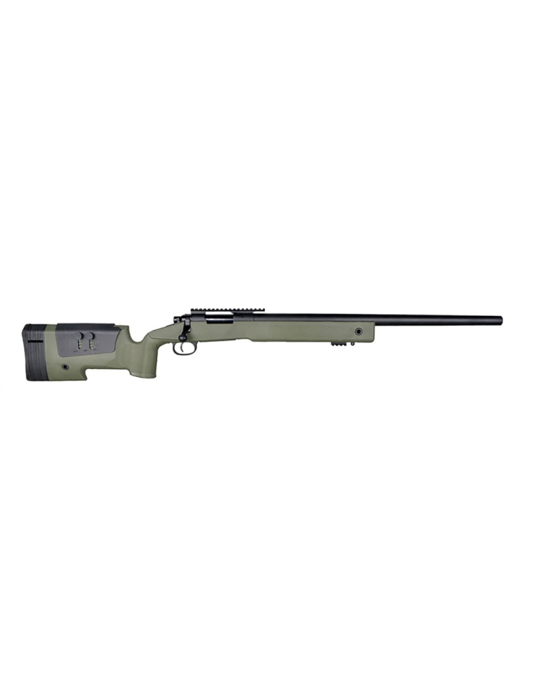 M40A3 Sportline Spring OD — réplique sniper airsoft S T crosse polymère appui joue réglable canon métal