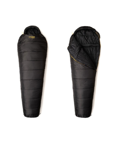 Sac de couchage Sleeper Extreme Noir LZ Snugpak — forme momie, 3 saisons, confort -7C, extreme -12C