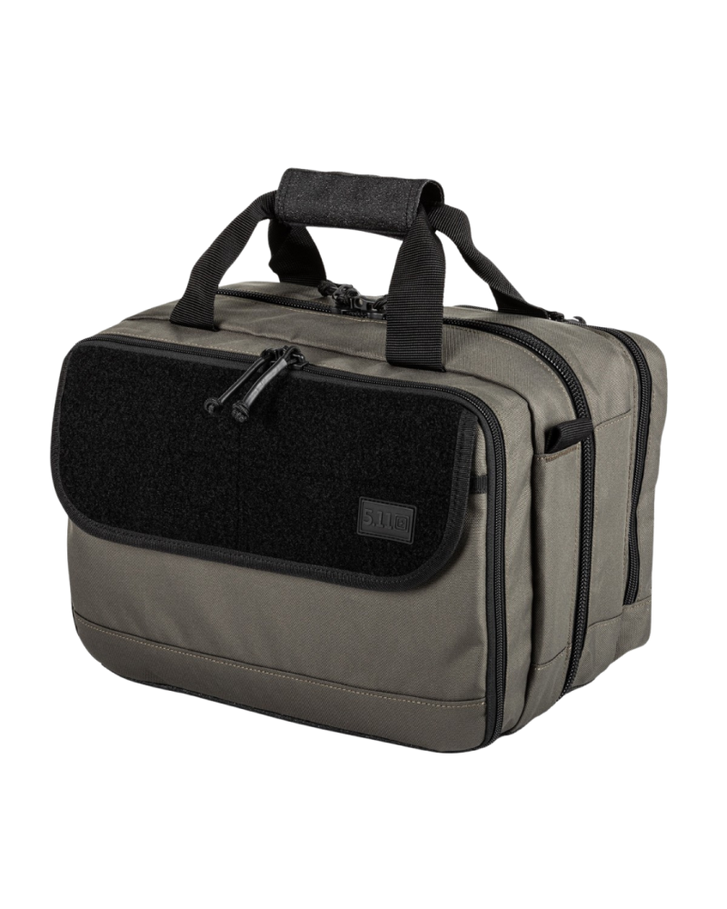 Sac d’entraînement Range Ready gris 5.11 Tactical — 50L, base rigide, poches multiples et sangles MOLLE