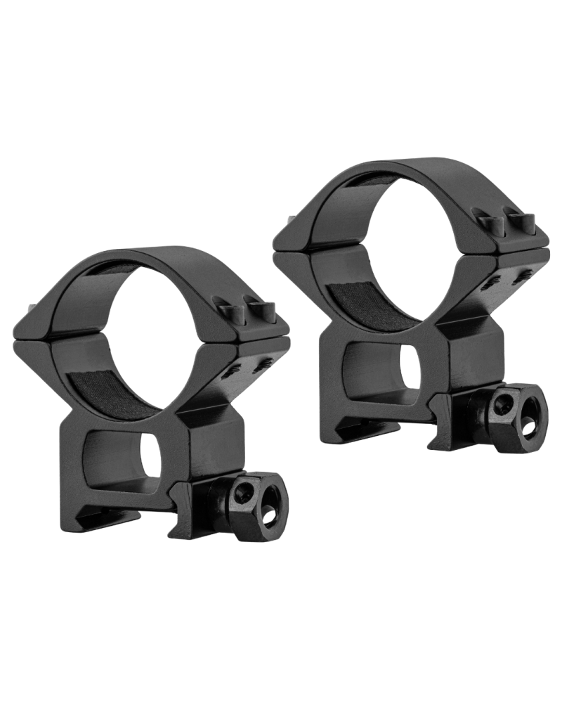 Collier de montage haut 30 mm RTI Optics fixation solide sur rail Picatinny ou Weaver