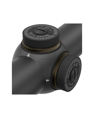 Lunette Forester 1-4x24 VFD3 LPVO Vector Optics optique compacte et robuste avec tube 30 mm