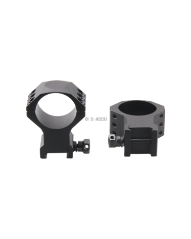 Colliers 34 mm haut Picatinny Vector Optics montage aluminium 6063-T6 robuste et léger