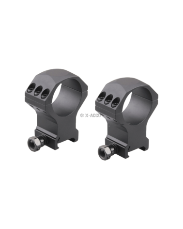 Colliers 34 mm haut Picatinny Vector Optics montage aluminium 6063-T6 robuste et léger