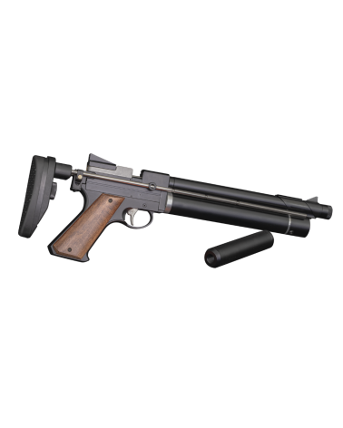 Pistolet PP750L PCP Snowpeak 4.5 mm 18 J pistolet convertible en carabine avec crosse télescopique