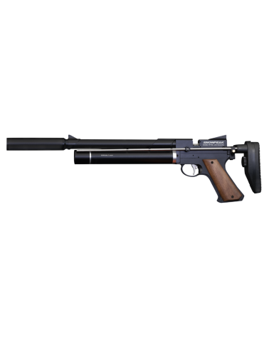 Pistolet PP750L PCP Snowpeak 4.5 mm 18 J pistolet convertible en carabine avec crosse télescopique