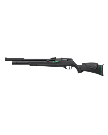 Carabine T-Rex PCP Snowpeak 4.5 mm 19.9 J culasse linéaire, chargeur rotatif 10 coups, busc ajustable