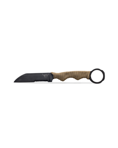 Leviathan Coyote Wildsteer — couteau tactique ultra léger avec lame Böhler N680, pointe haute pénétration