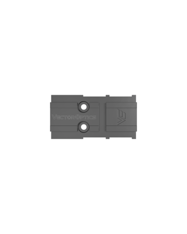 Platine adaptatrice MOS to VOD Vector Optics  plaque acier #45 usinée CNC, compatible SCRD-63 Frenzy