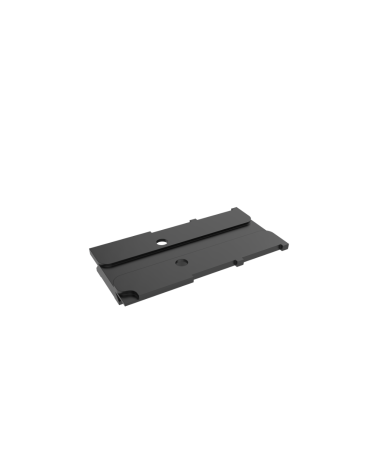 Platine adaptatrice MOS to VOD Vector Optics  plaque acier #45 usinée CNC, compatible SCRD-63 Frenzy