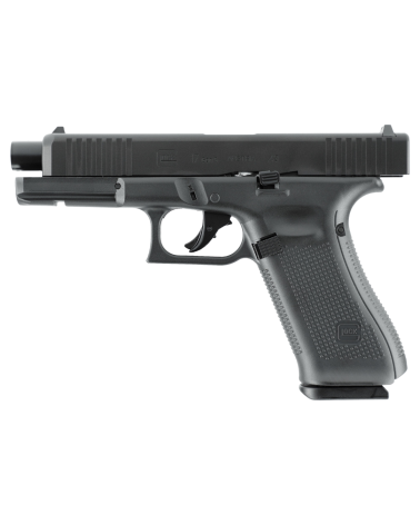 Pistolet Glock 17 Gen5 T4E cal .43 CO₂ réplique sous licence, culasse aluminium blowback