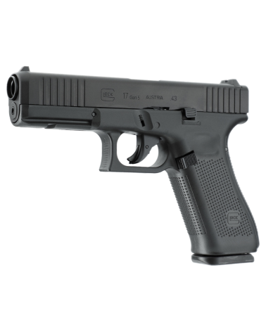 Pistolet Glock 17 Gen5 T4E cal .43 CO₂ réplique sous licence, culasse aluminium blowback