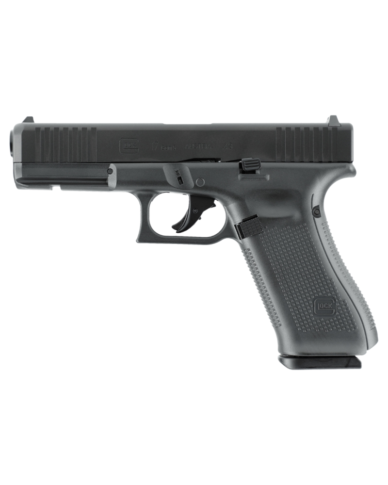 Pistolet Glock 17 Gen5 T4E cal .43 CO₂ réplique sous licence, culasse aluminium blowback