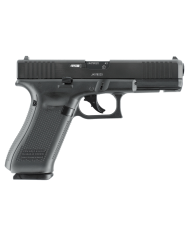 Pistolet Glock 17 Gen5 T4E cal .43 CO₂ réplique sous licence, culasse aluminium blowback