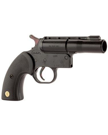 GC27 Cal 12/50 SAPL — pistolet non létal mon coup pour munitions caoutchouc SAPL, portée efficace ~15 m