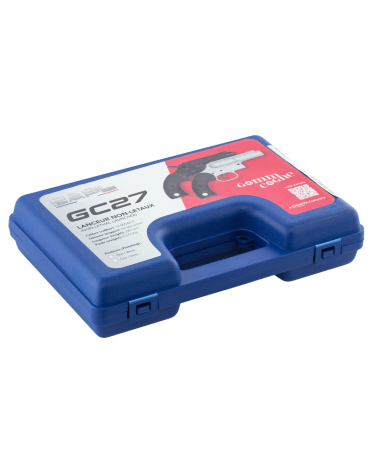 GC27 Cal 12/50 SAPL — pistolet non létal mon coup pour munitions caoutchouc SAPL, portée efficace ~15 m