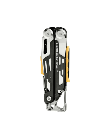 Leatherman Signal Black & Silver pince multi-outils survivaliste 19 fonctions en acier inox 420HC