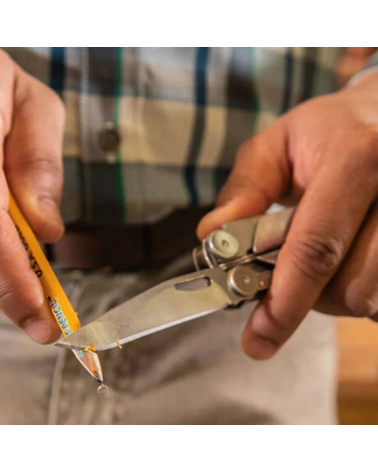 Pince Curl Stainless Leatherman multi outils 15 fonctions lame 2,9 po acier 420HC ciseaux à ressort
