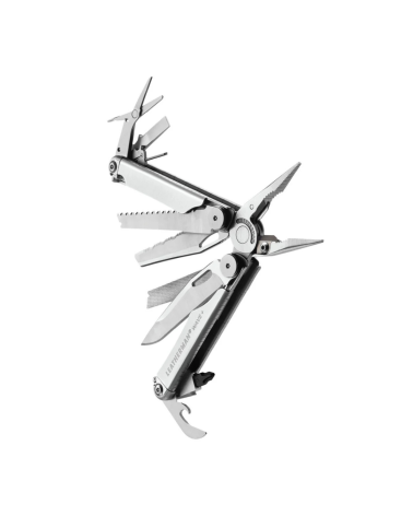 Pince Wave Stainless Leatherman multi outils 18 fonctions lame 2,92 po acier inoxydable 420HC ciseaux à ressort