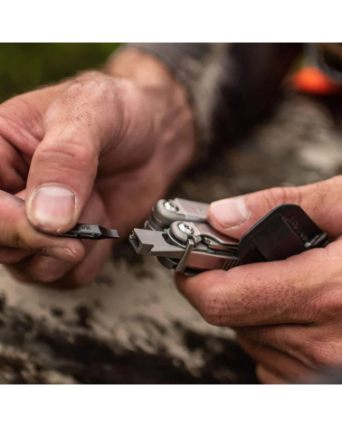 Pince Wave Stainless Leatherman multi outils 18 fonctions lame 2,92 po acier inoxydable 420HC ciseaux à ressort