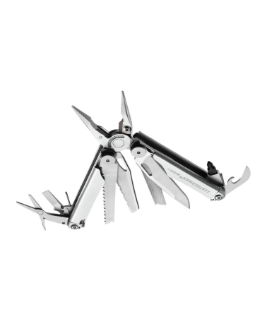 Pince Charge Plus Silver Leatherman multi outils 19 fonctions lame 7,4 cm acier 154CM ciseaux coupe-fils