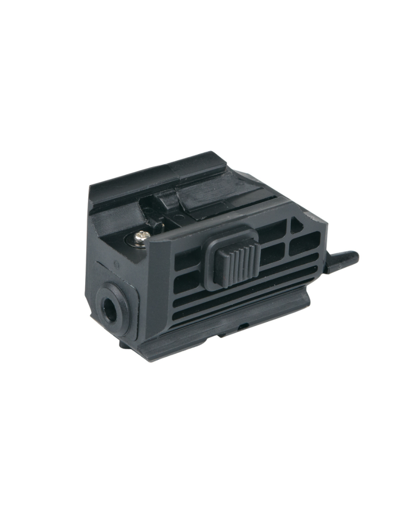 Laser universel ASG noir compatible tous rails Weaver et Picatinny 21 mm pour visée précise et rapide